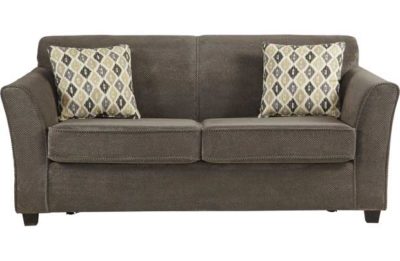 HOME Stacey Fabric Sofa Bed - Charcoal